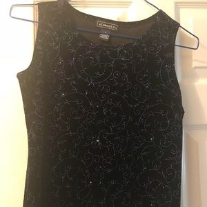Black Evening Top
